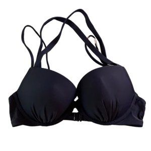 AMERICAN EAGLE Navy Bikini Top, size 34C